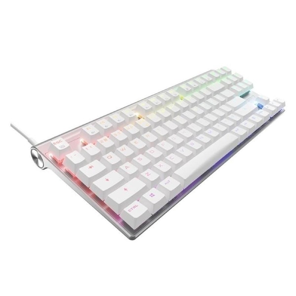 [G80-3888HSAEU-0] Cherry MX 8.0 RGB Gaming Mechanical Keyboard Silver/White - MX Blue Switch