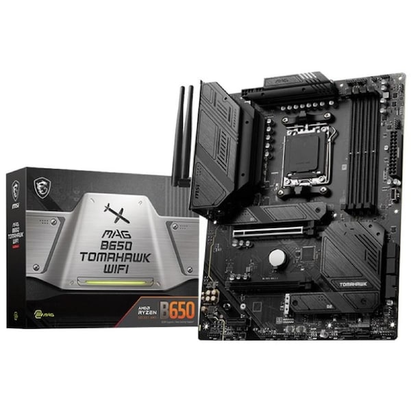 [MAG B650 TOMAHAWK WIFI] MSI MAG B650 Tomahawk Wi-Fi DDR5 Motherboard, Wi-Fi 6, Bluetooth 5.2,PCI-E 4.0