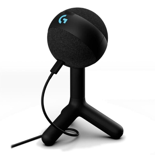 [988-000553] Logitech G Yeti Orb RGB Condenser Desktop Gaming Microphone with LIGHTSYNC RGB