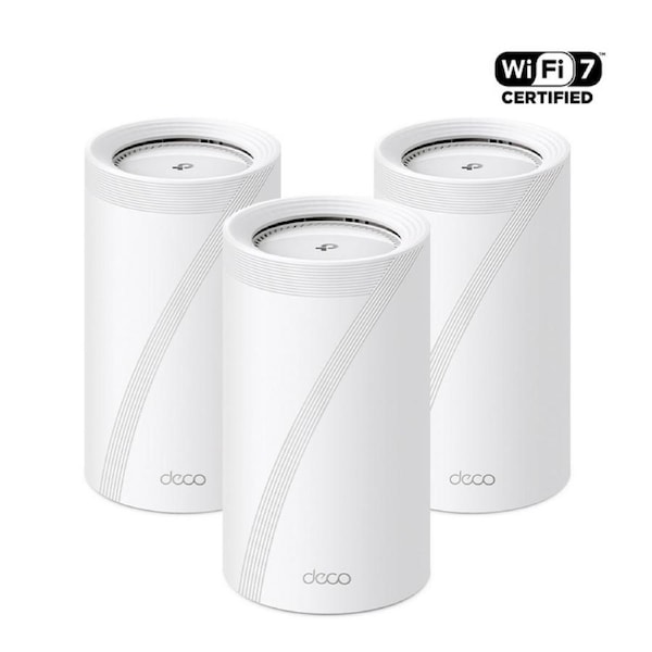 [Deco BE85(3-pack)] BE22000 Tri-Band Whole Home Mesh Wi-Fi 7 System