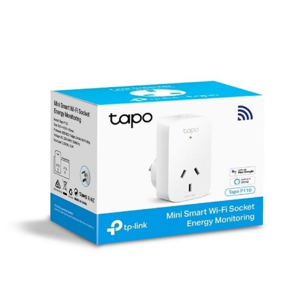 [Tapo P110] Mini Smart Wi-Fi Socket, Energy Monitoring, Remote Control