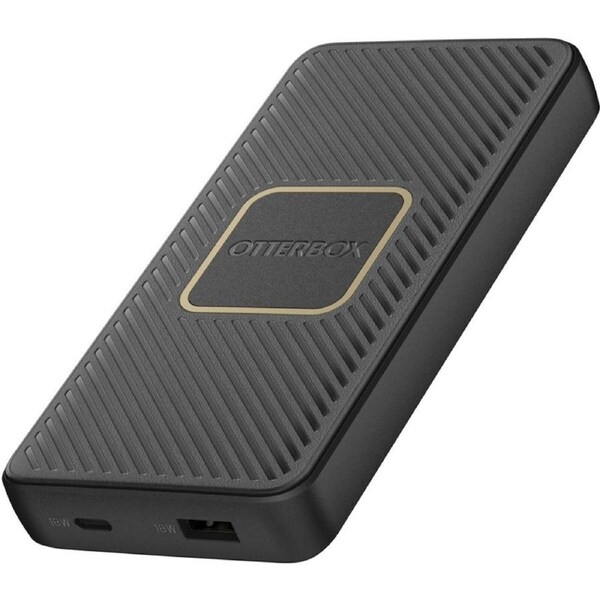 [78-80639] OtterBox Fast Charge Wireless Power Bank 10000mAh Black Dual Ports USB-C 18W