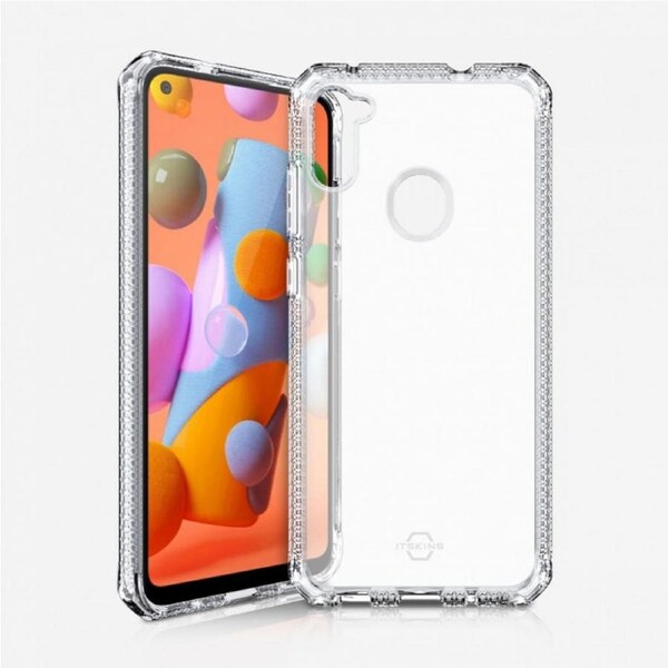 [AC194] ITSKINS Spectrum 2M Drop Case for Samsung Galaxy A11 Clear / Transparent