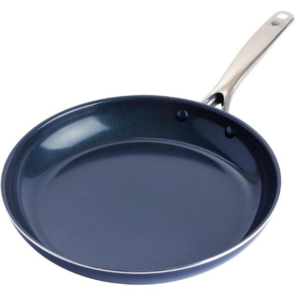 Blue Diamond Open Non Stick Frypan Home Kitchen Cooking Cookware 30cm Size