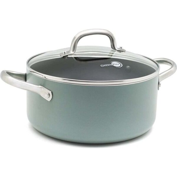 GreenPan Mayflower Covered Casserole Dish 24cm/5.7L Home Kitchen Cooking