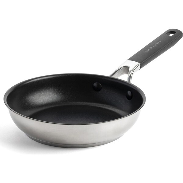 KitchenAid Classic Stainless Steel Non Stick Frypan 20cm Home Kitchen Cookware