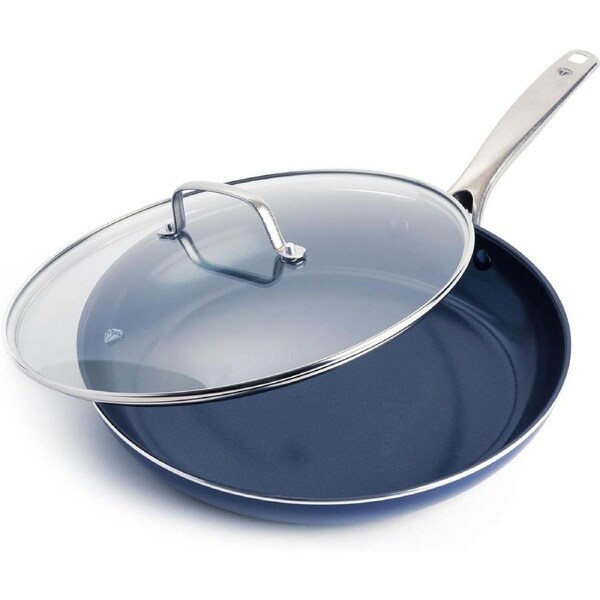Blue Diamond Covered Non Stick Cooking Frypan 30cm Home Kitchen Cookware