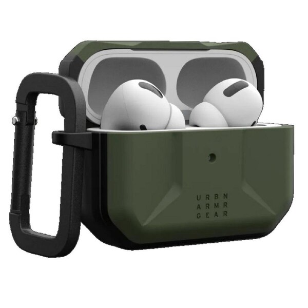 [104124117272] UAG Civilian Apple Airpods Pro 2nd Gen Case Olive Drab, DROP+ Military