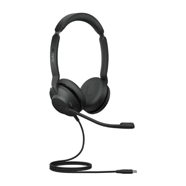 [23189-999-879] Jabra Evolve2 30 SE Wired USB-C MS Stereo Headset, Lightweight & Durable