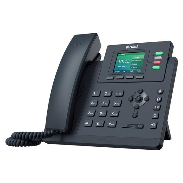 [SIP-T33G] Yealink T33G 4 Line IP phone, 320x240 Colour Display, Dual Gigabit Ports, PoE