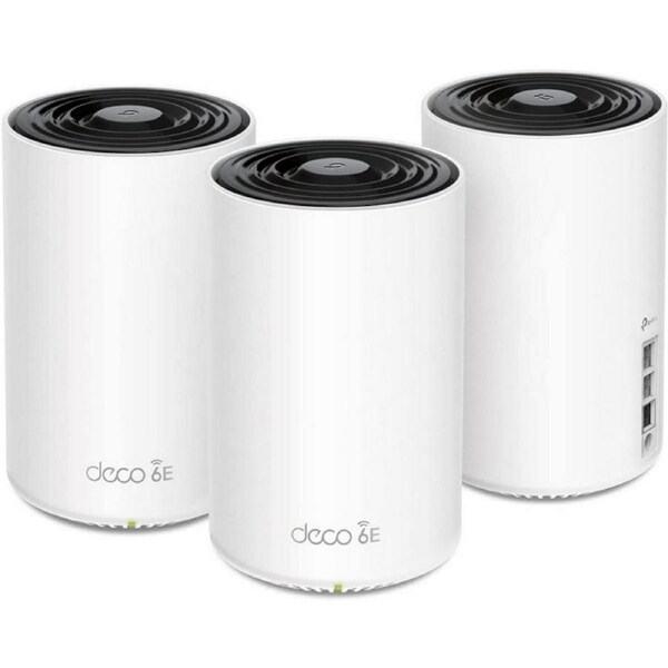 [Deco XE75 Pro(3-pack)] AXE5400 Tri-Band Mesh Wi-Fi 6E System Router/Extender