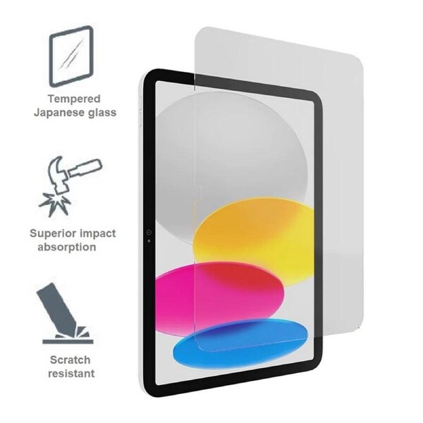[CY4392CPTGL] Cygnett OpticShield Apple iPad 10.9" 10th Gen Tempered Glass Screen Protector
