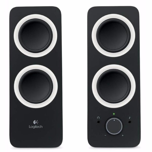 [980-000850(Z200)] Logitech z200 Multimedia Speakers - Midnight Black