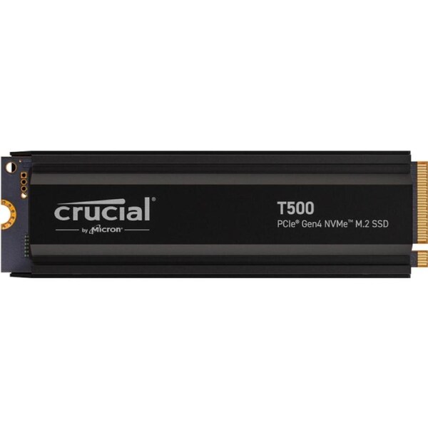 [CT2000T500SSD5] Crucial T500 2TB Gen4 NVMe SSD w Heatsink 7400/7000 MB/s R/W 1200TBW 1440K