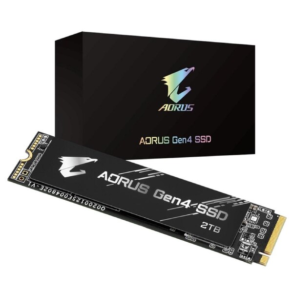 [GP-AG42TB] Gigabyte 2TB M.2 Aorus Gen4 Solid State Drive PCI-Express 4.0 x4, NVMe 1.3 SSD