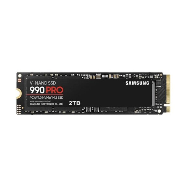 [MZ-V9P2T0BW] Samsung 990 Pro 2TB Gen4 NVMe SSD 7450MB/s 6900MB/s R/W 1550K/1200K IOPS 600TBW