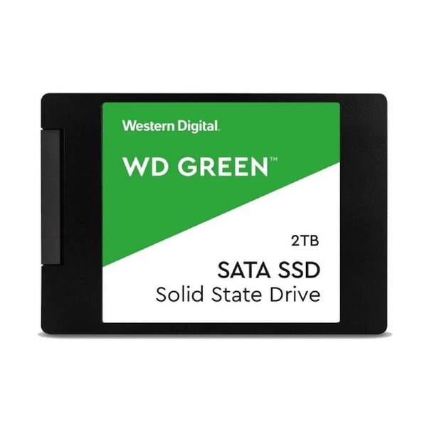 [WDS200T2G0A] Western Digital Green 2TB 2.5" SSD SATA 545R/430W MB/s 80TBW 3D NAND 7mm