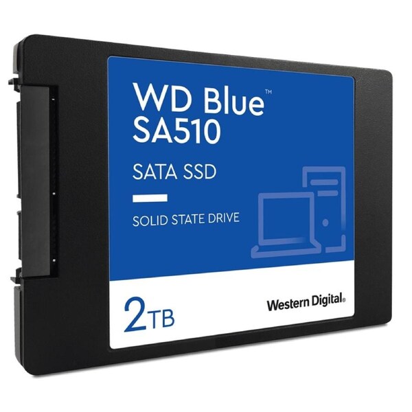 [WDS200T3B0A] Western Digital 2TB SSD Blue SA510 SATA SSD 2.5"/7mm Cased Solid State Drive
