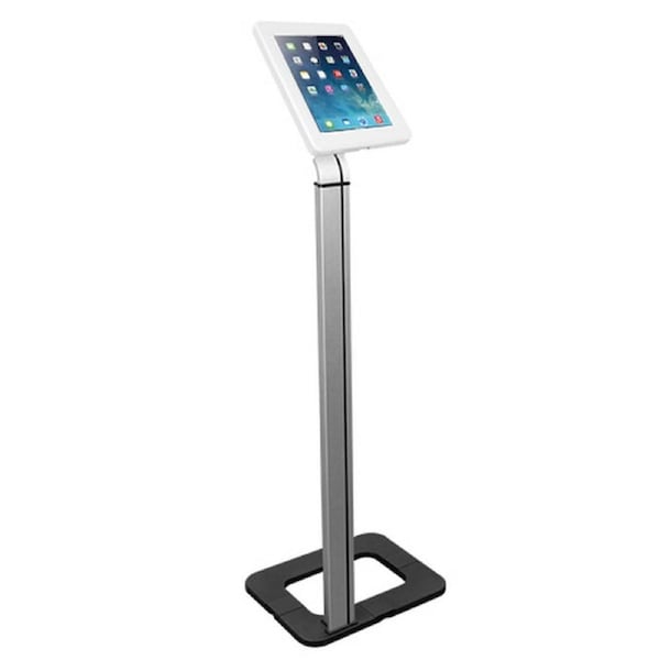 [PAD15-01] Brateck Anti-theft Tablet Kiosk Floor Stand with Aluminum Base Fit 9.7"-10.1"