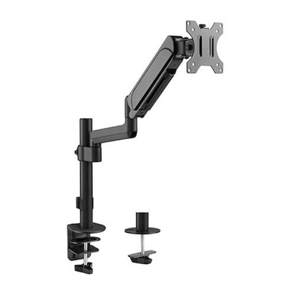 [LDT48-C012] Brateck Single Monitor Pole-Mounted Gas Spring Monitor Arm Fit Most 17" 32"