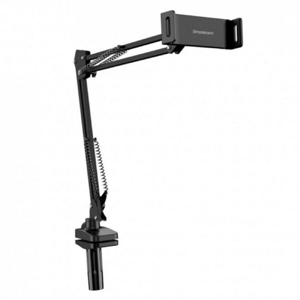 [CL516] Simplecom Foldable Long Arm Stand Holder for Phone and Tablet 4"-11"
