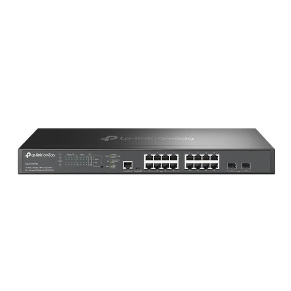 [SG3218XP-M2] Omada 16-Port 2.5G and 2-Port 10GE SFP+ L2+ Managed Switch