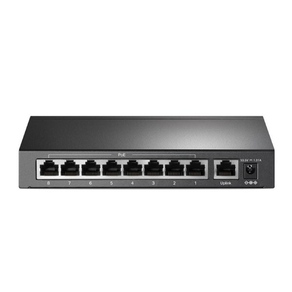 [TL-SF1009P] 9 Port 10/100Mbps Desktop Switch with 8 Port PoE+ Up To 65W