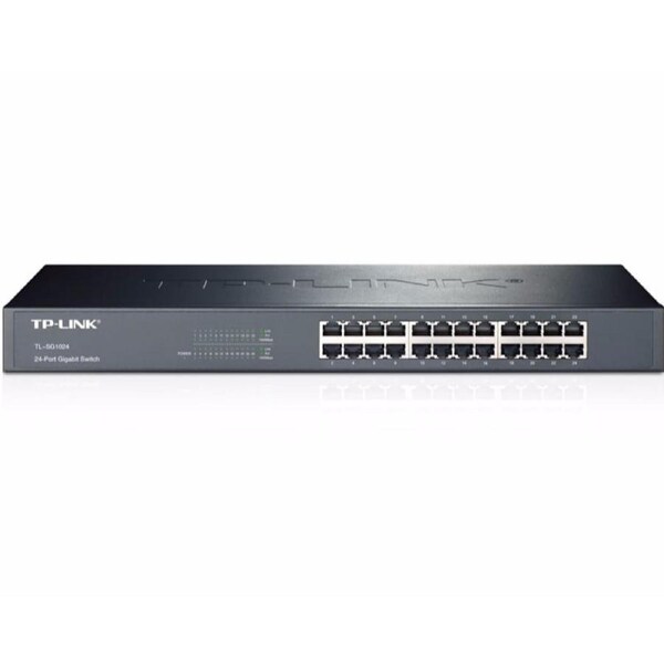 [TL-SG1024] 24 Port Gigabit Switch Hub Rack Mounting Bracket Included