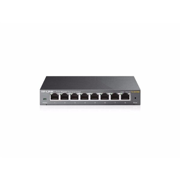 [TL-SG108E] 8 Port Gigabit Managed Ethernet Network Desktop Switch
