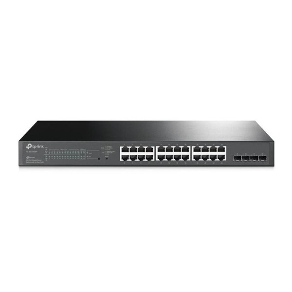 [SG2428P] JetStream 28-Port Gigabit Smart Switch with 24-Port PoE+ QOS