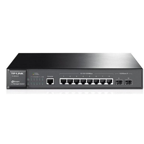 [SG3210] JetStream 8-Port Gigabit L2 Managed Switch with 2 SFP Slots Omada