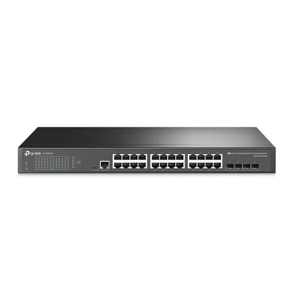 [TL-SG3428] JetStream 24-Port Gigabit L2 Managed Switch with 4 SFP Slots