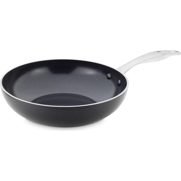 GreenPan Brussels Series Non Stick Open Cover wok 28cm Home Kitchen Cookware