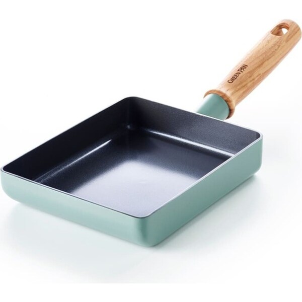 GreenPan Mayflower Open Rectangle Non Stick Eggpan 18cm Home Kitchen Cookware