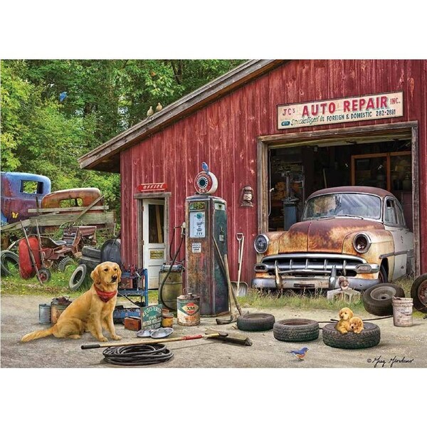 Cobble Hill - Auto Repair Puzzle 500pc