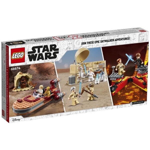 LEGO 66674 - Star Wars Skywalker Adventures Pack (75270, 75271, 75269)