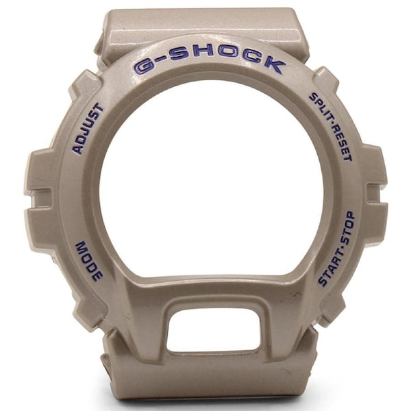 Casio G-Shock Genuine Replacement Bezel Shiny Silver Model DW-6900MRC-8