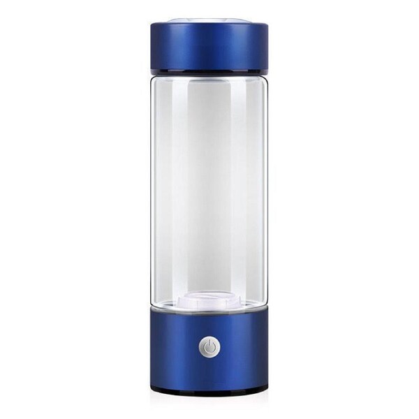 Nevenka Hydrogen Water Bottle Generator with SPE PEM Technology Improve Water in 3 Minutes for Home Office and Travel-Blue
