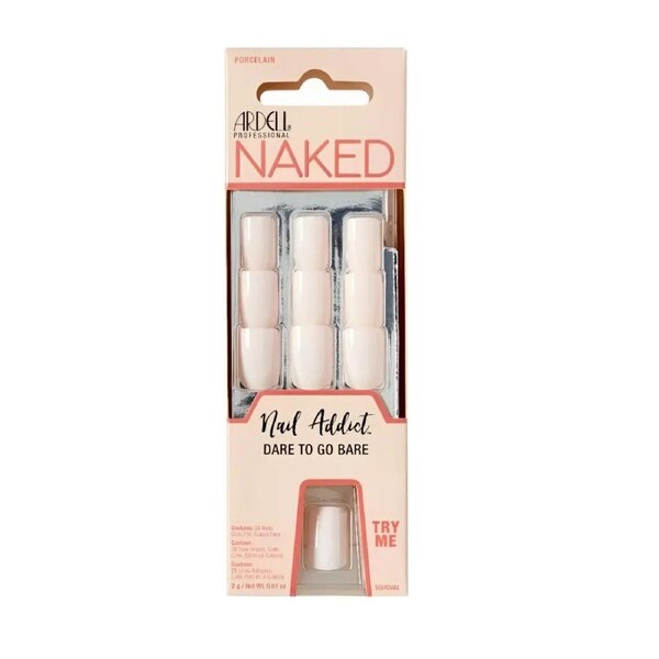 Ardell Nail Addict Naked - Porcelain