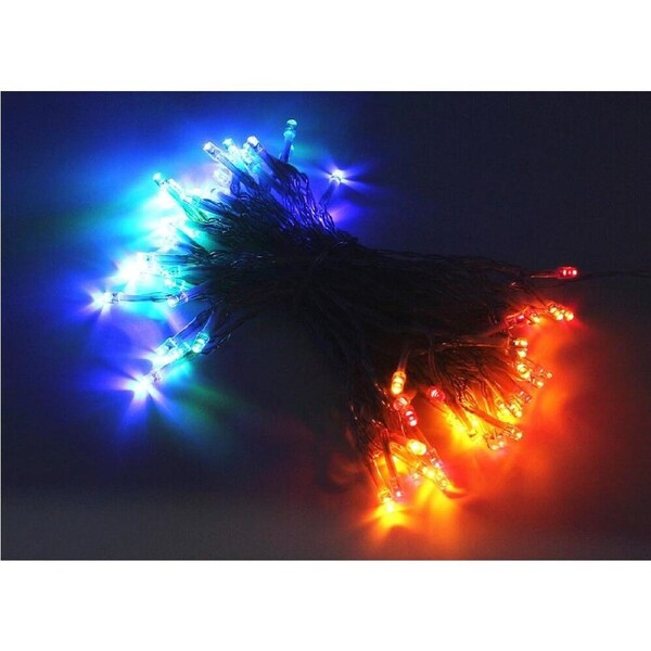1.9m Multi Colour Indoor LED Fairy Lights 2*AA Battery Operated Christmas Decoration
