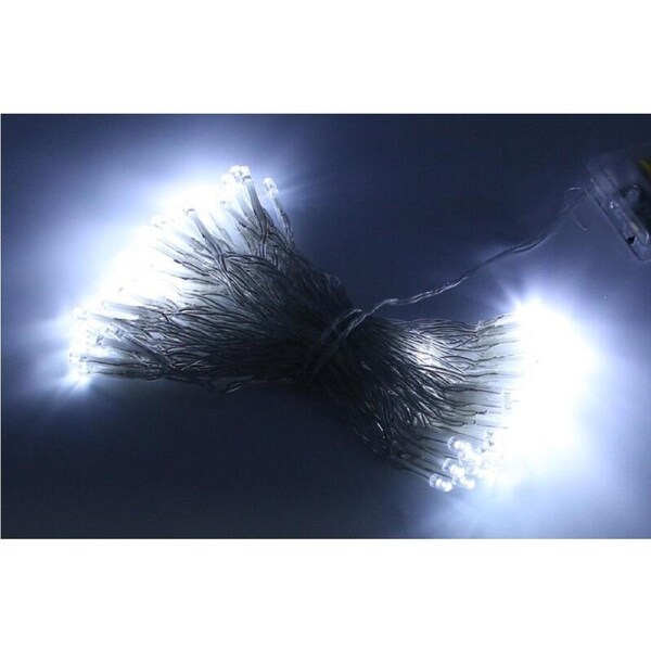 1.9m Cool White Indoor LED Fairy Lights 2*AA Battery Operated Christmas Decoration
