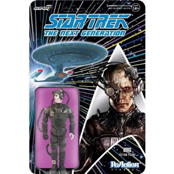 Star Trek: The Next Generation - Borg ReAction 3.75” Action Figure