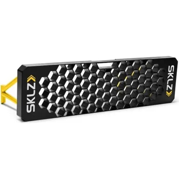 Sklz Soccer Trainer Board Rebounder Practice Equipment Black/Yellow 30x95cm