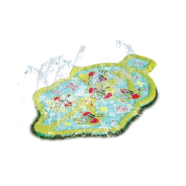 Whamo Giggle 'N Splash Inflatable Lady Bug Splash Mat Sprinkler 23cm Toy 3y+