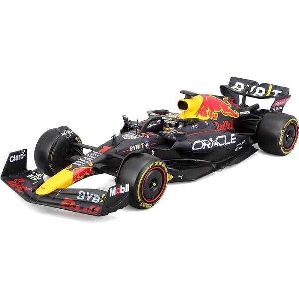 Bburago 1:24 2023 F1 Red Bull Racing RB-19 No.1 Verstappen Champion Model 14+