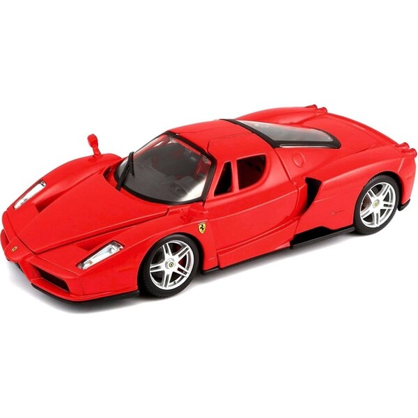 Bburago 1:24 2002 Ferrari Enzo Red Sports Car Diecast Display Model 3+