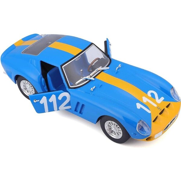 Bburago 1:24 Ferrari 250 GTO No.112 Diecast Display Model Sports/Racing Car 3+