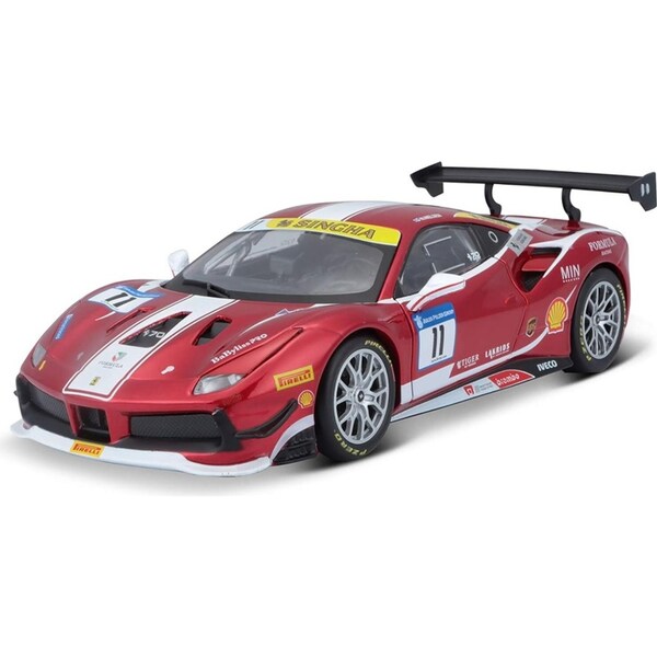 Bburago 1:24 Ferrari 488 Challenge No.11 Formula Racing Racing/Sports Car 3+