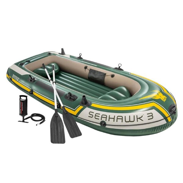 Intex Seahawk™ 3-Person Inflatable Boat Set