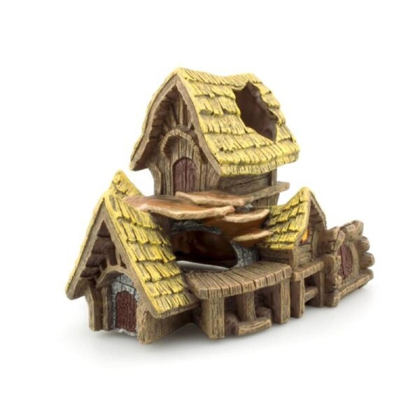 Bioscape Yellow Roofed Home 11.5x11.cm (BIS304)